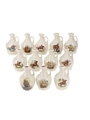 Rutherford's Ceramic Decanters Montrose Potteries 12 x 5cl / 40%