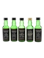 Cadenhead's Miniatures Benrinnes, Glenglassaugh, Glenury Roya, Longmorn-Glenlivet & Pittyvaich-Glenlivet 5 x 5cl