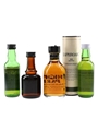 Assorted Single Malts Ardbeg 17, Bowmore 12, Highland Park 12 & Laphroaig 10 3 x 5cl & 10cl