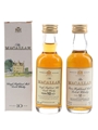 Macallan 10 & 12 Year Old Bottled 1970s-1980s 4.6cl & 5cl