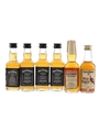 Assorted American Whiskey Jack Daniel's, Old Crow & Wild Turkey 6 x 5cl