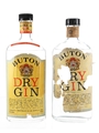 Buton Dry Gin Bottled 1950s 2x 75cl / 45%