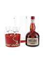 Grand Marnier Cordon Rouge 2000 Glasses Gift Set 70cl / 40%