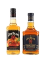 Jim Beam Double Oak & Peach  2 x 70cl