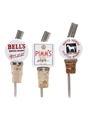 Branded Pourers Bell's, White Horse, Pimm's