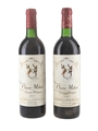 1986 Chateau Clerc Milon  2 x 75cl / 13%