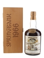 Springbank 1966 Local Barley Sherry Cask Number 443 Bottled 1990 - Granchateaux SA Import 75cl / 58.1%