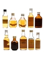 Assorted Blended Scotch Whisky Dimple, Antiquary, Tobermory, 100 Pipers 10 x 3cl - 5cl