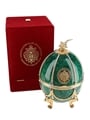 Faberge Art's Applied Craft Imperial Vodka Emerald Faberge Egg 70cl / 40%