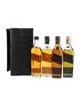 Johnnie Walker The Collection Black, Green, Gold & Blue Label 4 x 20cl