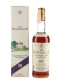 Macallan 1967 18 Year Old Bottled 1980s - Giovinetti 75cl / 43%