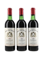 1970 Chateau Grand Puy Ducasse Pauillac 3 x 75cl / 12.5%