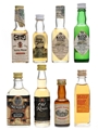 Blends Bottled For Export Stock, Match, Old Rower 8 x 5cl