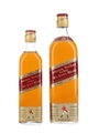 Johnnie Walker Red Label Bottled 1970s 1x 37.5cl & 1 x 75.7cl / 40%