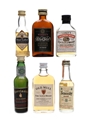 Assorted Blended Scotch Whisky Wiley's, Old Mull, Morrison's, Lukey's 6 x 5cl