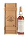 Macallan 1972 25 Year Old Anniversary Malt Bottled 1998 70cl / 43%