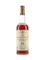 Macallan 1972 18 Year Old Bottled 1990s - Giovinetti 75cl / 43%