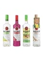 Bacardi Coconut, Tropical, Raspberry & Lime Spirit Drink  2 x 70cl & 2 x 75cl / 33.5%