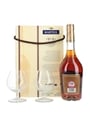 Martell 3 Star VS Tumbler Gift Set Bottled 2006 70cl / 40%