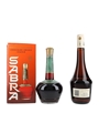 Sabra Chocolate Orange Liqueur & Hallelujah Brandy Bottled 1980s 2 x 75cl