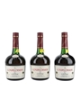 Courvoisier 3 Star Luxe Bottled 1980s 3 x 68cl / 40%