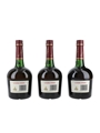 Courvoisier 3 Star Luxe Bottled 1980s 3 x 68cl / 40%