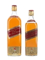Johnnie Walker Red Label Bottled 1970s 100cl & 75.7cl / 40%