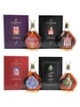 Courvoisier Collection Erte No 2,4,7 and 8  4 x 70cl & 75cl / 40%