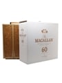 Macallan 60 Year Old In Lalique Display Case And Glasses 75cl / 53.2%