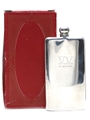English Pewter Hip Flask 1st July 1988 