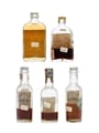 5 x Assorted Whisky Miniature 