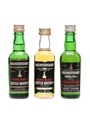 Auchentoshan Pure Malt Bottled 1970s-1980s - Eadie Cairns 3 x 5cl / 40%