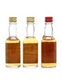 Blair Atholl, Inchgower & Dufftown Bottled 1970s 3 x 5cl / 40%