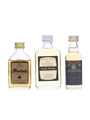 3 x Single Malt Scotch Whisky Miniature 