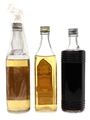 Polmos Wisniowka, Sliwowica & Winiak Bottled 1970s 3 x 50cl