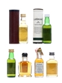 6 x Assorted Whisky & Liqueur Miniatures