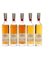 Glenlivet Vintage Collection 1967, 1968, 1969, 1970, 1972 5 x 20cl