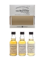 Balvenie Miniatures Set Double Wood, Signature, Single Barrel 3 x 5cl