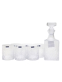 Krosno Whisky Decanter & Glasses  