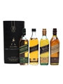Johnnie Walker The Collection Black, Green, Gold & Blue Label 4 x 20cl