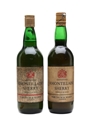 Fortnum & Mason Amontillado Sherry Bottled 1960s - 1970s 2 x 75cl