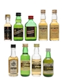 Assorted Blended Scotch Whisky Sheep Dip, 100 Pipers, Pig's Nose, Black Bottle 9 x 3cl-5cl