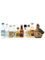 10 x Assorted Rum Miniatures