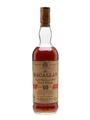 Macallan 10 Year Old Full Proof Bottled 1980s - Giovinetti 75cl / 57%