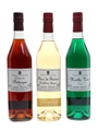Briottet Liqueurs Chestnut, Elderflower and Green Mint 3 x 70cl