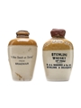 Sterlini & Braemar Ceramic Jugs 2 x 7cl / 40%
