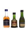 Courvoisier, Remy Martin, Prince Hubert de Polignac  3 x 3cl-5cl /40%