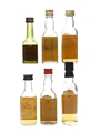 Assorted Speyside Single Malts Balvenie, Glenfarclas, Inchgower, Dufftown, Knockando, Glen Grant 6 x 3cl-5cl