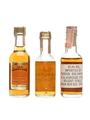 Old Grand Dad, Walkers, Wild Turkey Bottled 1970s-1980s 3 x 5cl