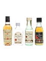 Bacardi Carta Blanca, Silver Label, Premium Black 4 x 5cl
